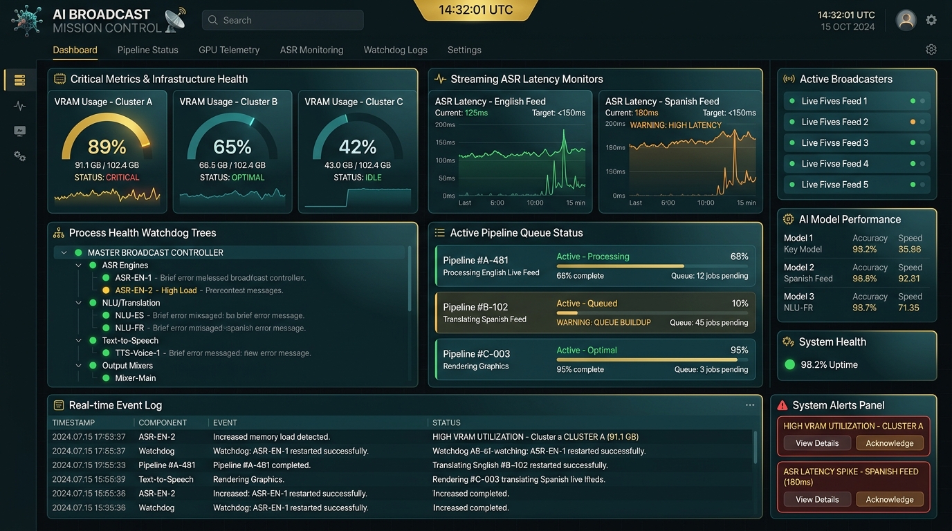 Control Center Telemetry
